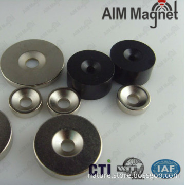 magnet round 25mm hole with M5 screw